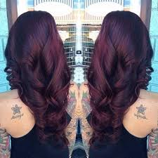 While true black can be too harsh for many women, a very dark brunette shade can offer a dark hair color that looks more natural and beautiful. Black Cherry Hair Color Black Cherry Hair Color With Culrs Hair Color Trend 2015 Black Cherry Hair Color Black Cherry Hair Dye Cherry Hair