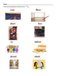 Words that rhyme with meet. Flower Garden Book Rhyming Words Activity And Independent Practice Editable