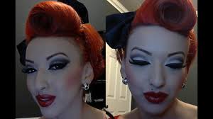 PART 1 Modern Vintage Pinup Makeup Tutorial
