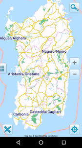 Carte sardaigne et plan sardaigne. Carte De Sardaigne Hors Ligne Pour Android Telechargez L Apk
