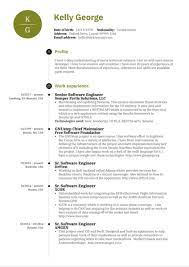 A natural instinct of 99% inexperienced resume writers is to start selling yourself. Senior Software Engineer Resume Sample Kickresume