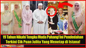 Yang amat mulia tengku muda pahang. 19 Tahun Nikahi Tengku Muda Pahang Ini Pendedahan Terkini Cik Puan Julita Yang Menetap Di Istana Youtube