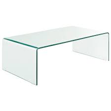 Transparent Bent Glass Coffee Table Modern Glass Coffee Table Coffee Table Coffee Table Design