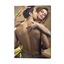 Soon, her lover found that out as his hands explored her body through the dress. Portrait Of A Spicy Lovers Couple Canvas Print Pixers We Live To Change