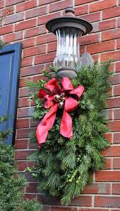 Diy Christmas Porch Light Decoration Outdoor Christmas Decorations Christmas Decorations Christmas Diy