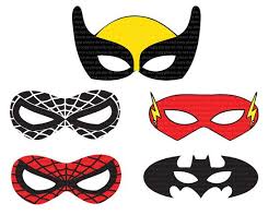 Pin By Ktloo On Partylicious Superhero Masks Masks Diy Kids Superhero Mask Template