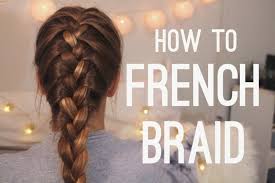 Repeat this for the other side and add french braid element by loosening the hair. A Step By Step Tutorial To French Braid Your Own Hair