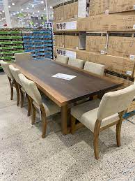 Orchid white round solid quartz table white with grey veining calacatta quartz top; I M In Love With This Years Dining Room Tables I M Going To Come Back To Get This One Costco