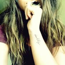 Pin By Arica Walker On Tats Cool And Creative Side Wrist Tattoos Tattoo Designs For Girls Name Tattoos On Wrist