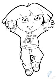 صور دورا للتلوين صور جديدة Monkey Coloring Pages Cartoon Coloring Pages Bear Coloring Pages