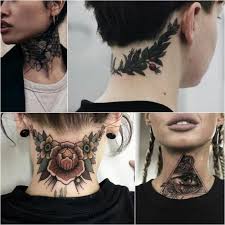 When music is running on. 230 Cute Back Neck Tattoos For Girls 2021 With Meaning