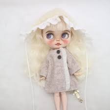 Selling 1/6 Blyth doll customized face makeup doll with Jointed body