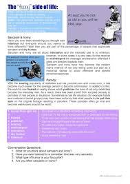 Sarcasm And Irony Funny Joke Quote Funny Quotes Sarcasm Irony