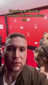 Shouting at Jennifer Coolidge til she notices me #jennifercoolidge  #whitelotus #gay