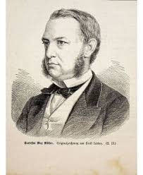 MÜLLER, Friedrich Max Müller (1823-1900), deutscher Indologe ca. 1870