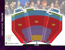 Terry Fator Theatre Seating Chart Images