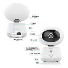 Bioxo Pet Monitor Camera 1080p Hd 2 4g Wireless Ip Camera Night Vision Camera For Dog Cat Ba Security Cameras For Home Wireless Ip Camera Best Security Cameras