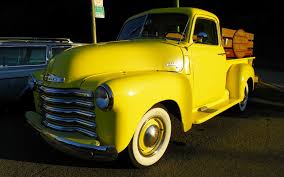Image result for Federal Yellow 1950 Truck