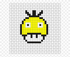 Pixel art par tête à modeler. Psyduck Pokemon Mushroom Perler Bead Pattern Pixel Art Facile Champignon Hd Png Download 610x610 1434195 Pngfind