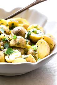 Chop them up and simmer them in water until tender. Greek Lemon Potato Salad The View From Great Island