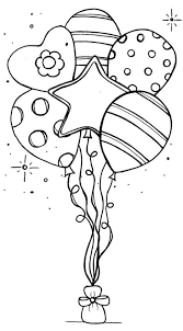 Here is a simple picture to start things off with. 10 Best Free Printable Balloon Coloring Pages For Kids