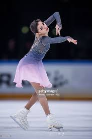 Isu гран при по фигурному катанию кубок ростелеком 2018 Evgenia Medvedeva Of Russia Competes During Ladies Free Skating On Figure Skating Dresses Skating Dresses Figure Skating