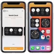At least, in all of apple's screen shots it shows the correct time. How To Use The Iphone Home Screen Clock Widget Ios 14
