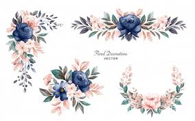 Download free ahora 12 vector logo and icons in ai, eps, cdr, svg, png formats. Floral Frame Flower Clip Art Set Vector Files Clip Art Art Collectibles Kromasol Com