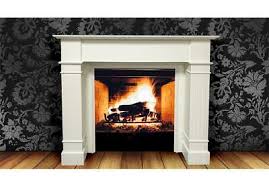 Kaminsims in weiß, stand erst in der wohnung, dann auf dem balkon als dekoration. Kaminuberbau Deko Kaminschrank Kaminumrandung Kaminsims Regal In Weiss 123x105 Eur 126 68 Picclick De