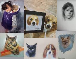 Follow along with today's photoshop tutorial to turn your pet into a renaissance masterpiece. Custom Pet Portrait Dog Portrait Dog Painting Oil Painting Hobbies Toys Stationary Craft Art Prints On Carousell