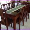 Italian dining table and chairs sets royal models. 1