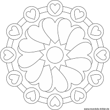 Maybe you would like to learn more about one of these? Mandala Von Herzen Gratis Ausmalbild
