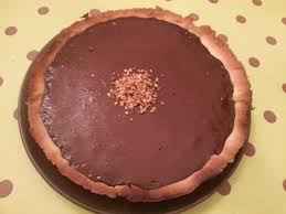 Tarte Au Chocolat Et Au Pralin Recettes Cooking Recette Tarte Au Chocolat Recette Tarte Recette Tarte Chocolat