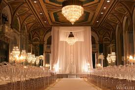 An Elegant Silver And Ivory Wedding At Fairmont Royal York Wedluxe Magazine Peach Wedding Decorations Wedding Ivory Wedding