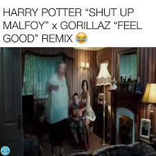 Happy shopping with buy harry potter shut up muggle quote sweatshirt. Music Life Harry Potter Shut Up Malfoy X Gorillaz Feel Good This Facebook