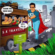 In the manner in which he is solving the problems of people, the public in the country is leaving the government aside and coming to him. India Coronavirus Bollywood Actor Sonu Sood Hailed For Helping Migrants Bbc News