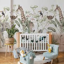 After giving him a few different options he quickly decided on a safari theme. Eudekornik Savanna Adventure 2 8m X 3m Matt Paste The Wall Wallpaper Roll Wayfair Co Uk Stylish Kids Room Jungle Theme Nursery Stylish Nursery