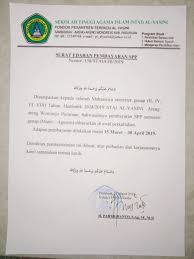 Check spelling or type a new query. Surat Edaran Pembayaran Spp Stai Al Yasini Pasuruan