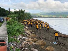 Gambar foto lukisan pemandangan alam gunung, desa, kampung, kota, bawah laut, hitam putih 1. Ratusan Personil Gabungan Tni Polri Dan Pemda Mamuju Sisir Pantai Manakarra Portal Berita Sulawesi Barat