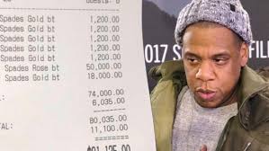 Jay-Z: Rapper's outrageous bar tab revealed