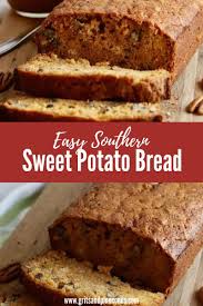 Easy Southern Sweet Potato Bread Gritsandpinecones Com Recipe Sweet Potato Bread Potato Bread Homemade Bread Recipes Easy
