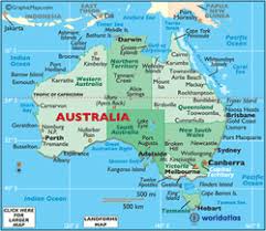 The tropic of capricorn (or the southern tropic) is the circle of latitude that contains the subsolar point on the december (or southern) solstice. Map Of Australia Tropic Of Capricorn Australia Moment