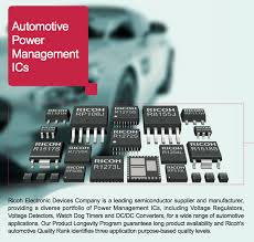 More power > less power. Ricoh Launches New Power Management Products For Automotive Applications Line One Sales