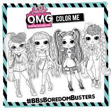 Omg candylicious fashion doll is always championing the subtle, muted. Lol Omg Coloring Pages Youloveit Com