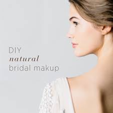 diy natural bridal makeup with temptu