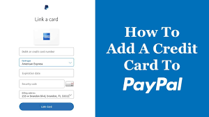 Paypal is a payment system which allows you to do online transactions easily. How To Add A Credit Card To Paypal Youtube