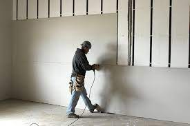If you need to hang a bracket or something else on a hollow concrete block wall, you should consider using a metal sleeve anchor. Commercial Interior Walls Masonry Concrete Installing Drywall Insofast Continuous Insulation Panels
