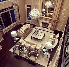 It S Not A Small Space But I Love The Formal Feel Tall Ceilings And Windows Beautiful Moulding Ev Icin Oturma Odasi Tasarimlari Ve Oturma Odasi Fikirleri