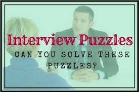 Apr 08, 2019 · best interview puzzles. Interview Puzzles Main Page