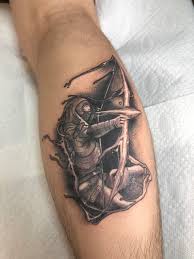 If deer hunting is what drives you, then this is a pretty cool design. Cool Hunter Tattoo Ideas With Meaning Tattooswin